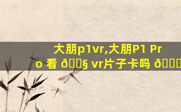 大朋p1vr,大朋P1 Pro 看 🐧 vr片子卡吗 🐝
